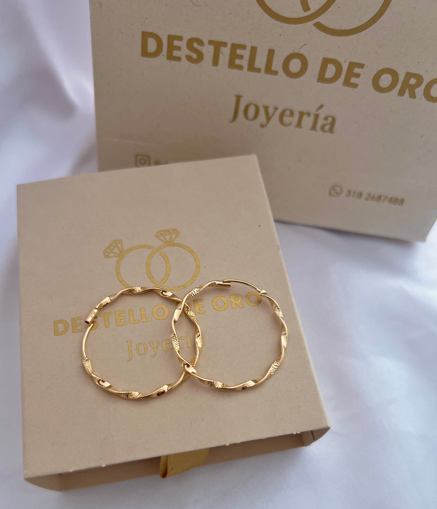 Candongas Élite Entrelazada