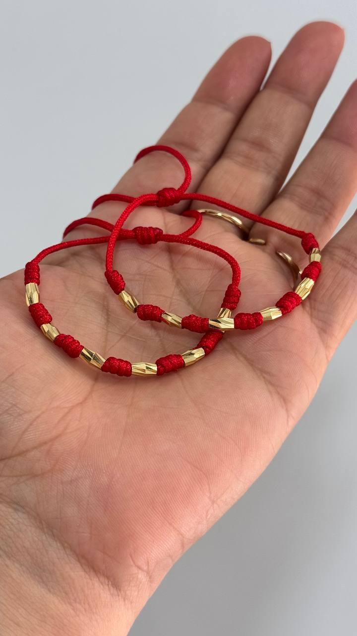 Dúo de pulsera 7 Nudos Canutillo