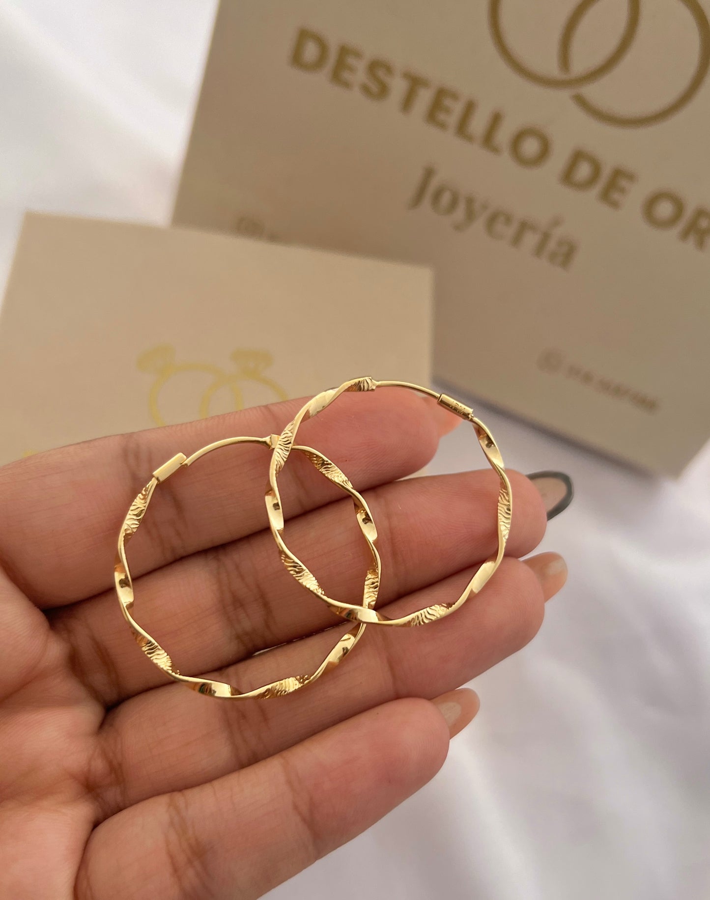 Candongas Élite Entrelazada