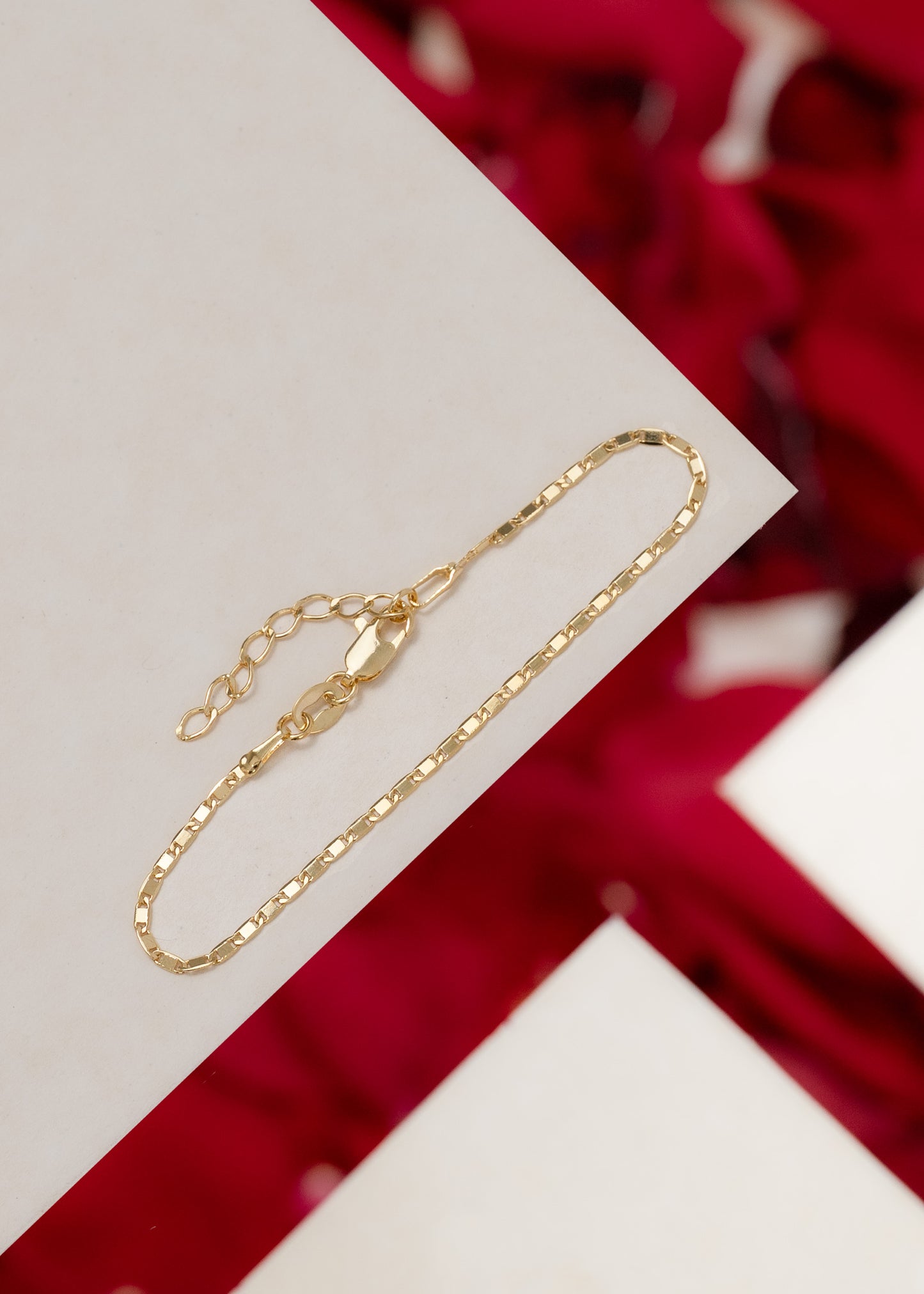 Pulsera Escalera Delg. Plana Lisa