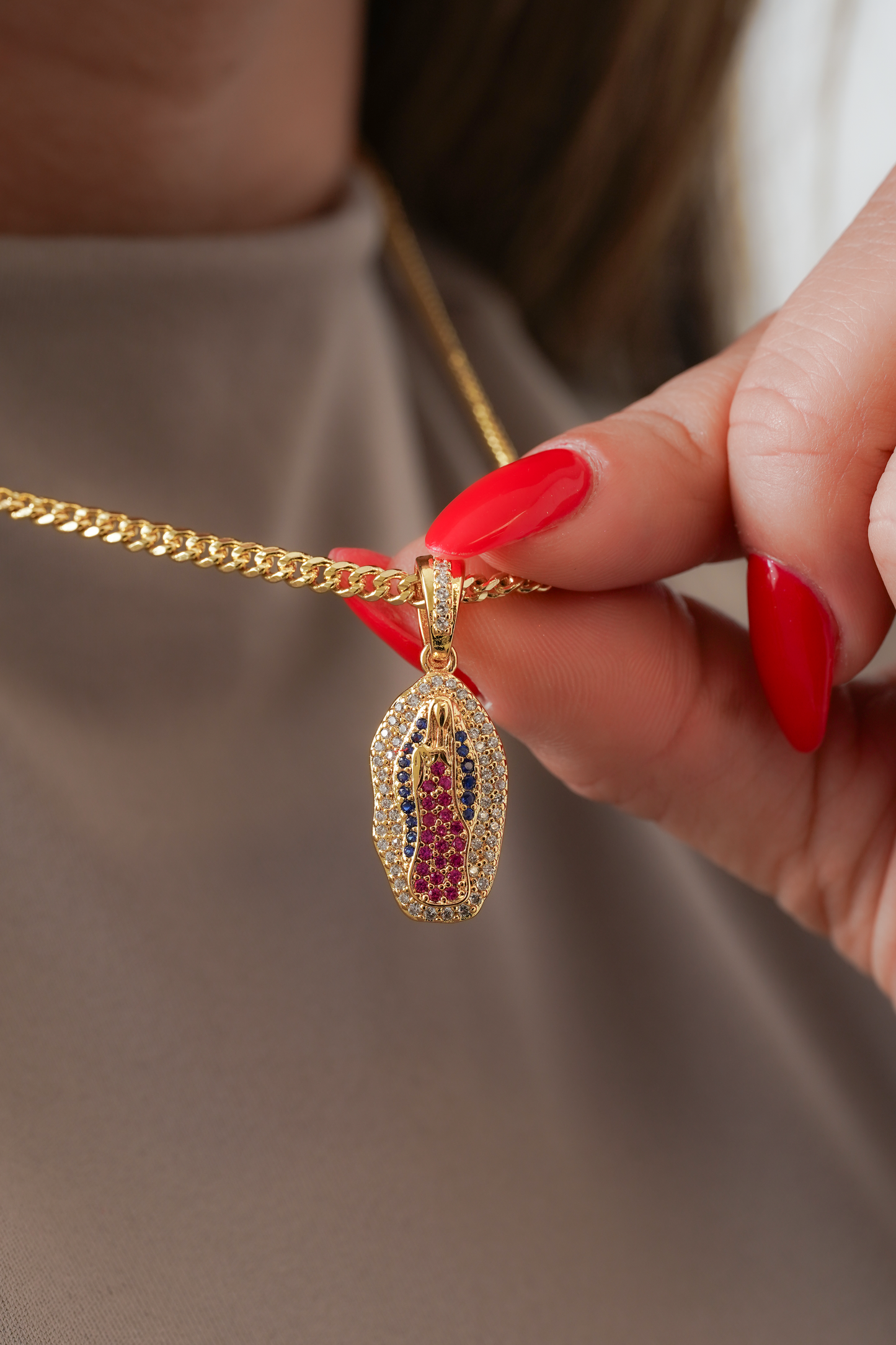 Dije Virgen María de Guadalupe