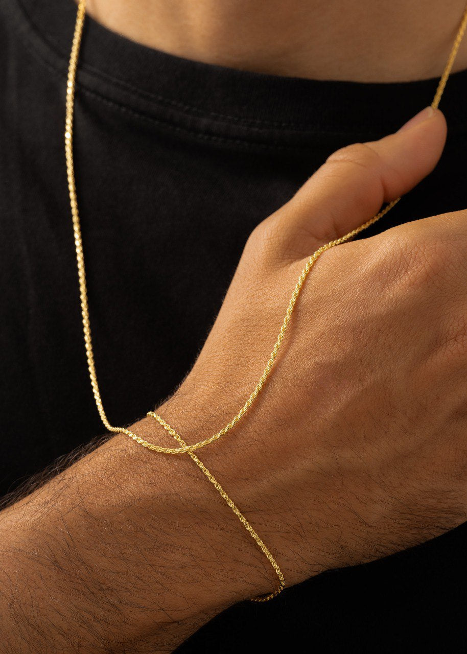 Cadena Lazo + Pulsera Lazo