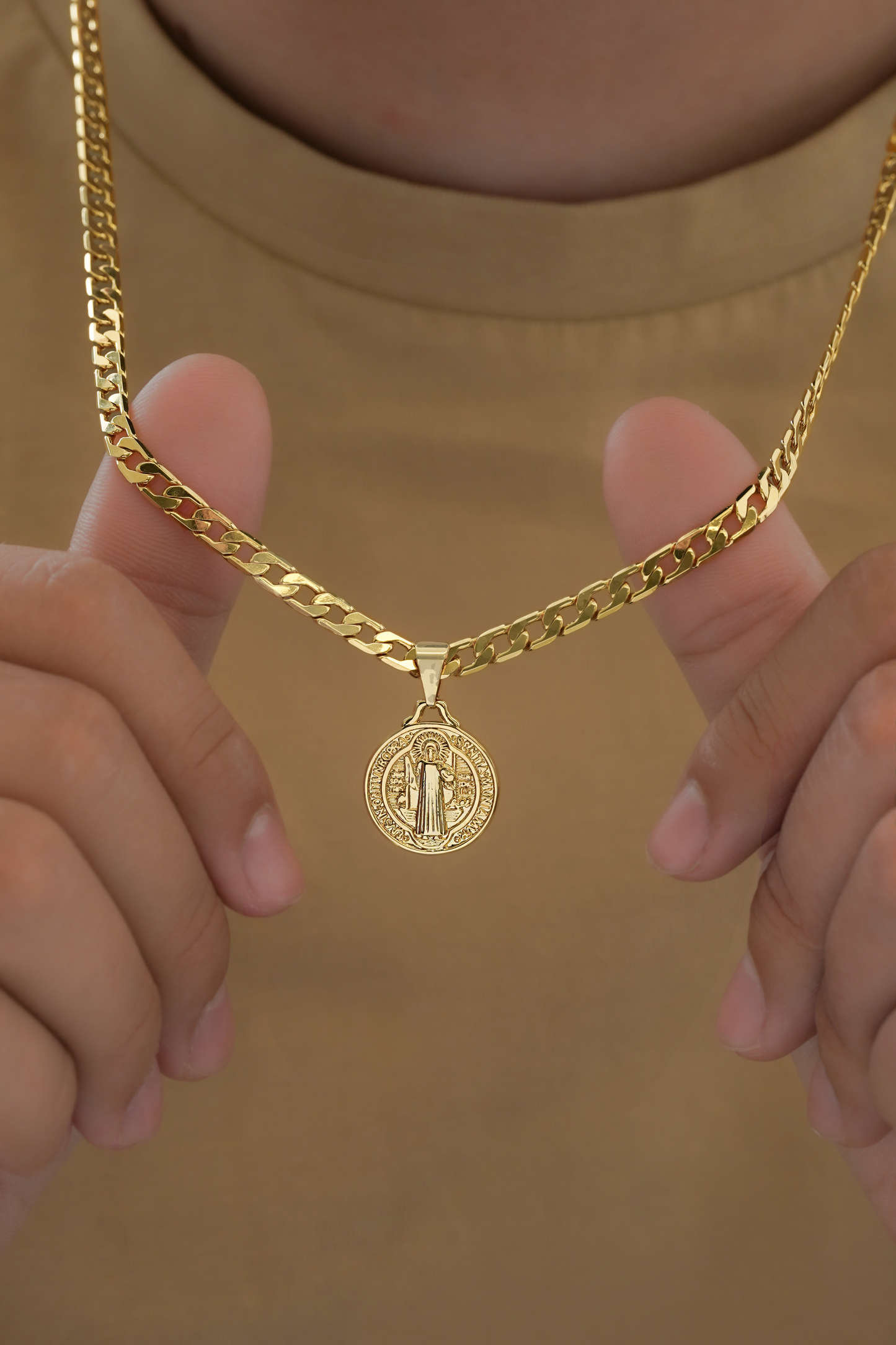 Dije Medallon San Benito