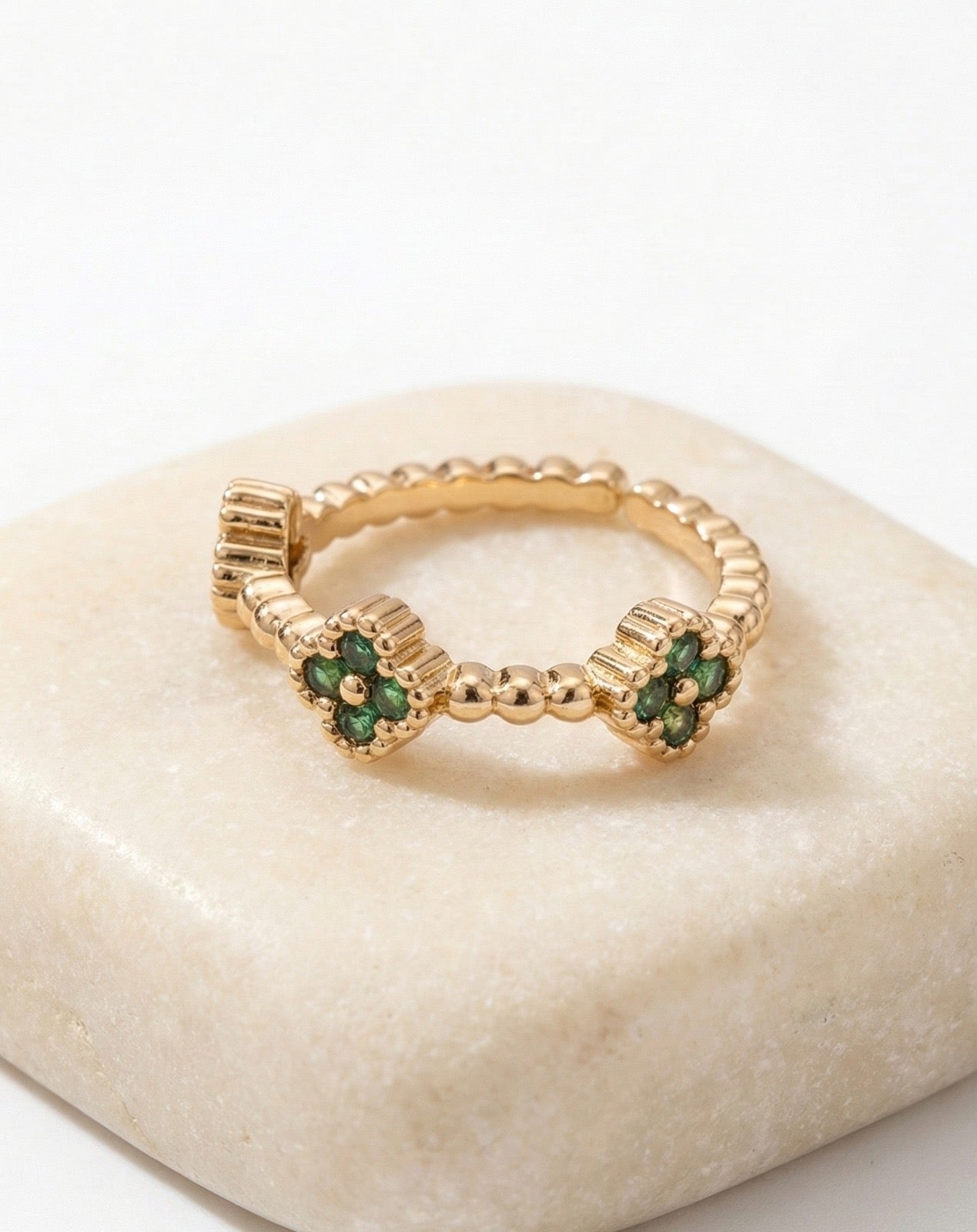 Anillo Trébol Imperial | Ajustable