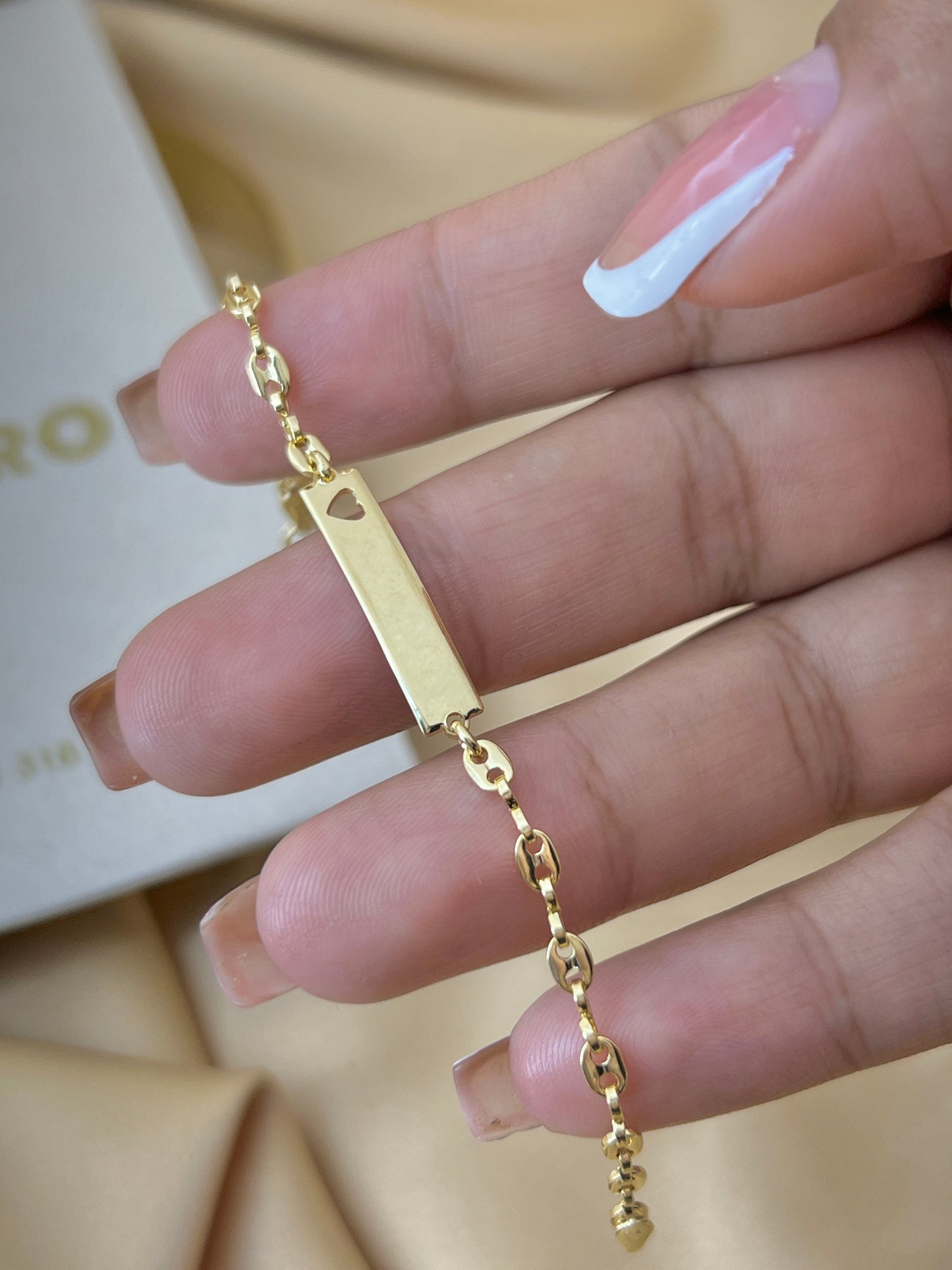 Pulsera Placa GG Baby