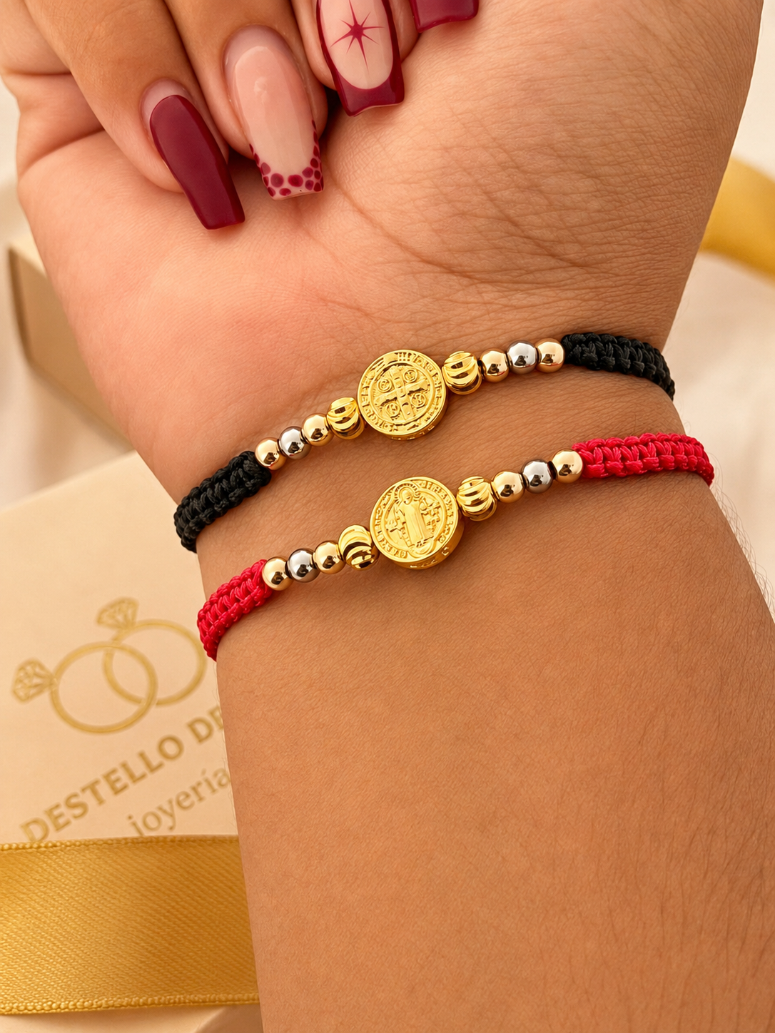 Dúo Pulseras San Benito Lux