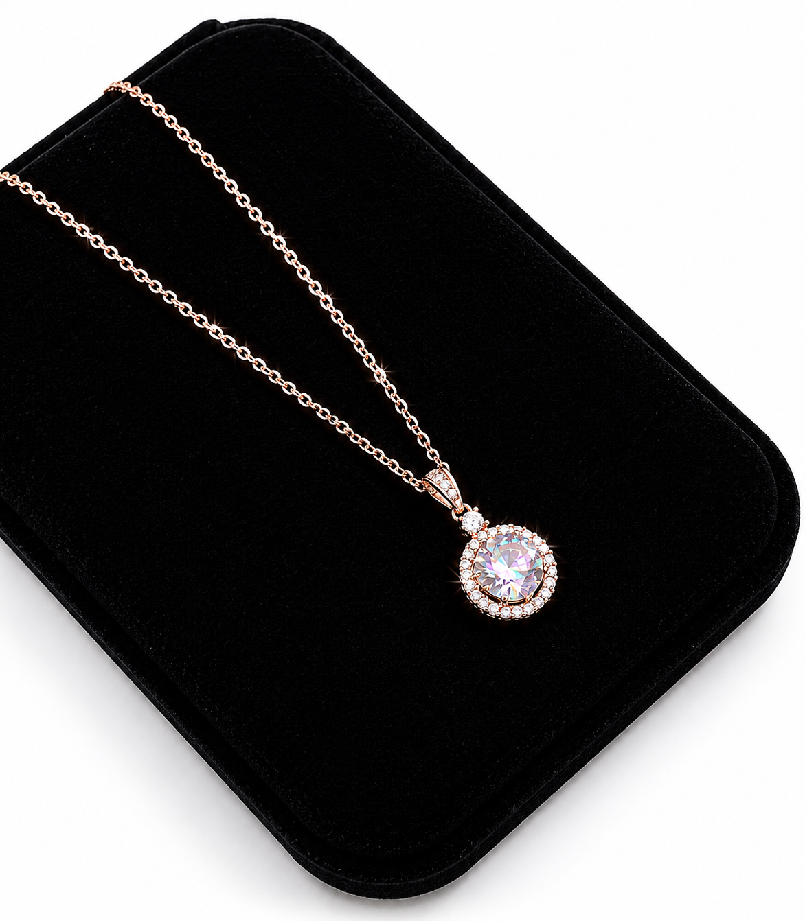 Set Halo Moissanite | Plata Ley 925 Italiana 🇮🇹