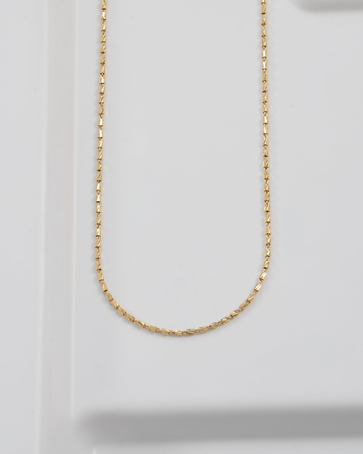 Cadena Tube Gold | 65 CM