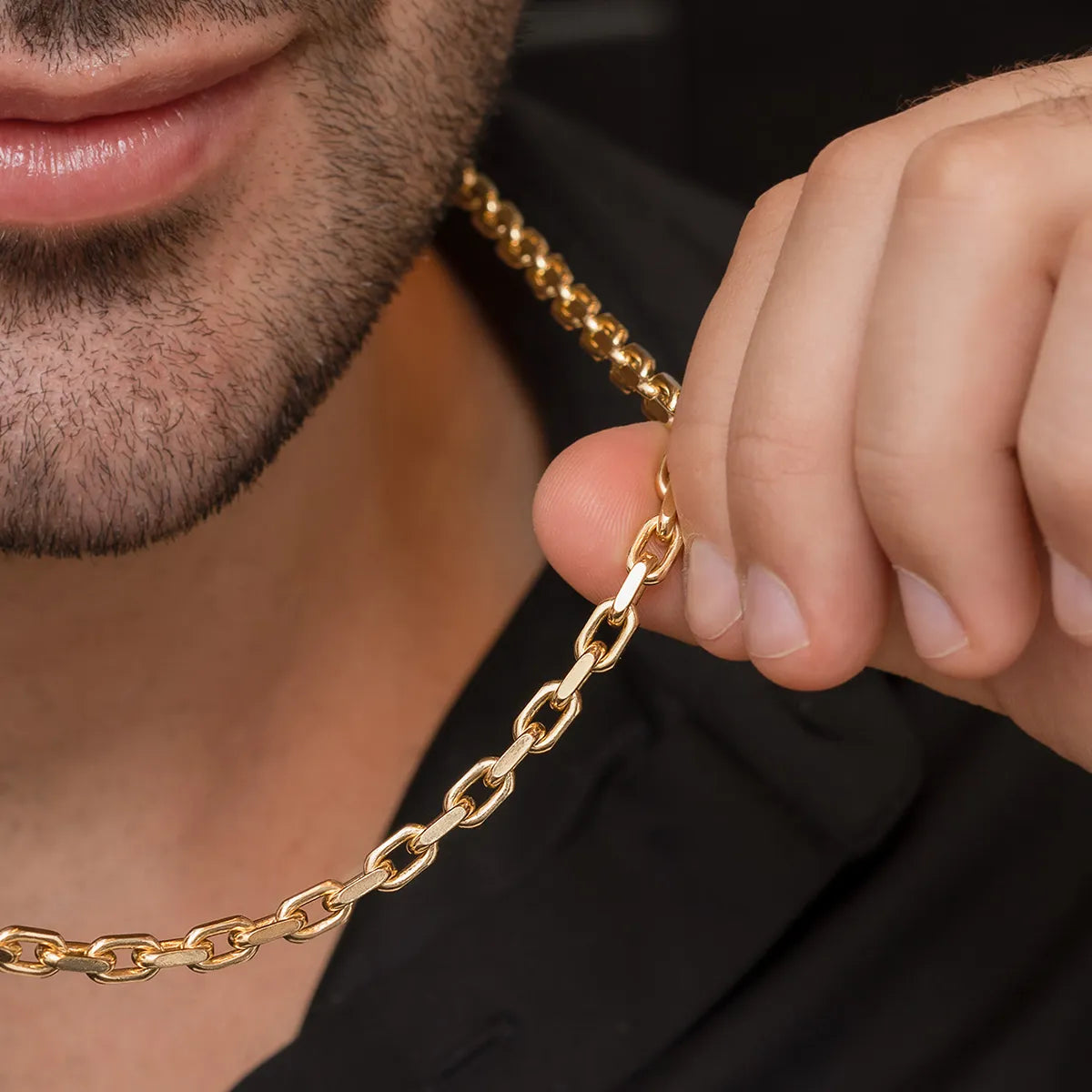 Cadena Aros Diamantada (Pocas Unidades)
