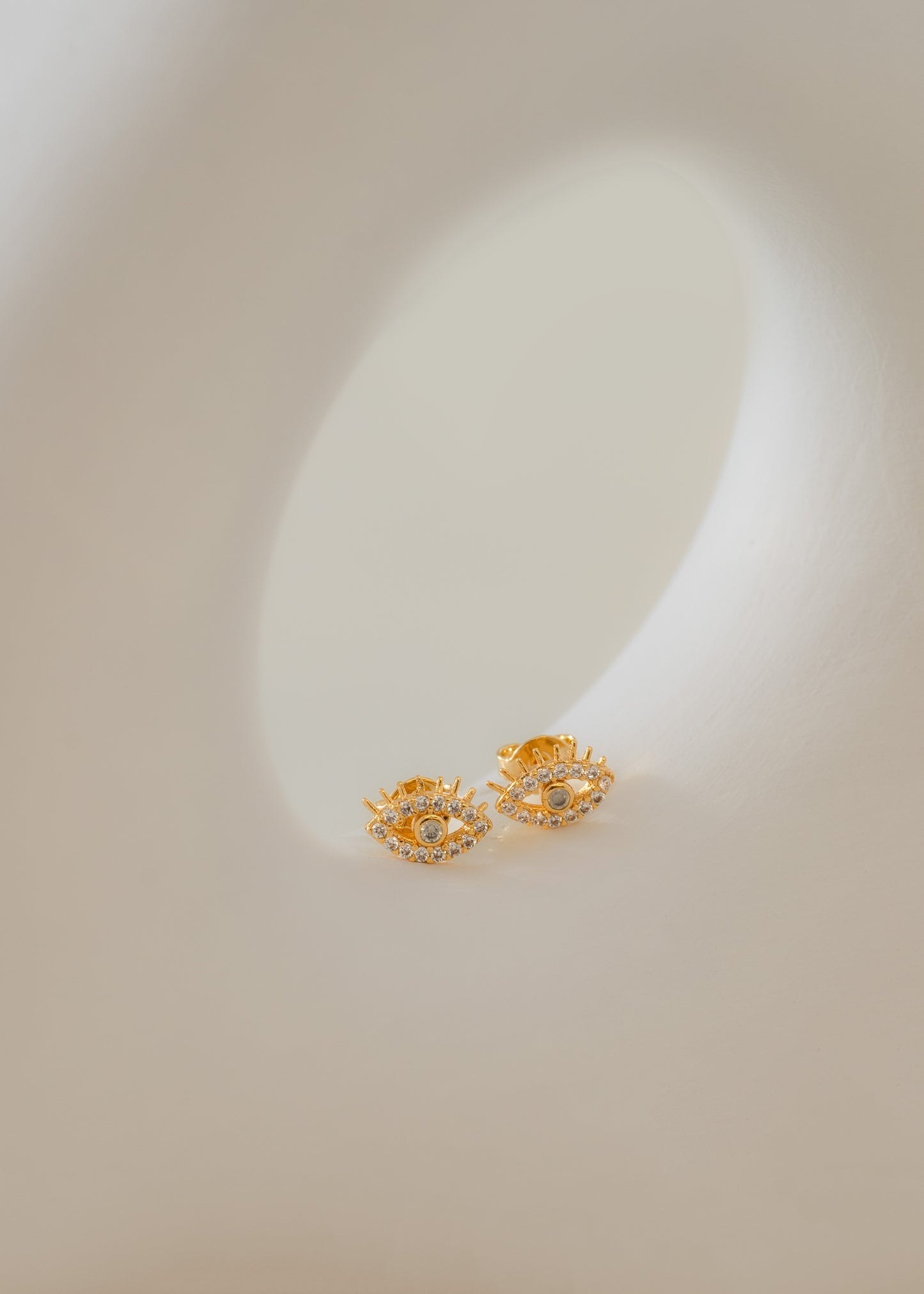 Arete Ojo Turco Cristal