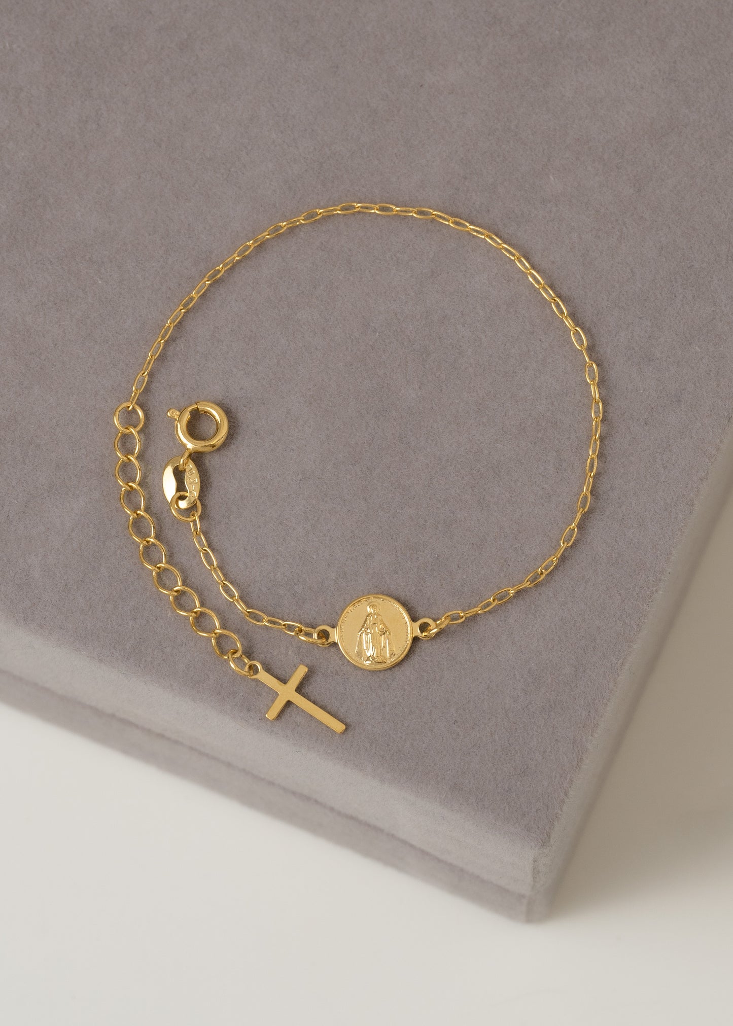 Pulsera Virgen Milagrosa | 16.5 Cm