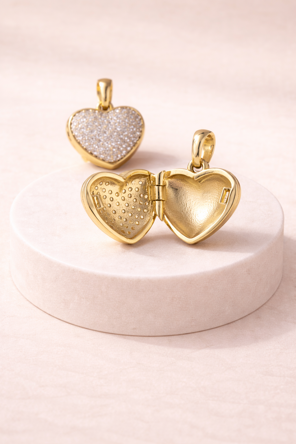 Dije Relicario Corazón