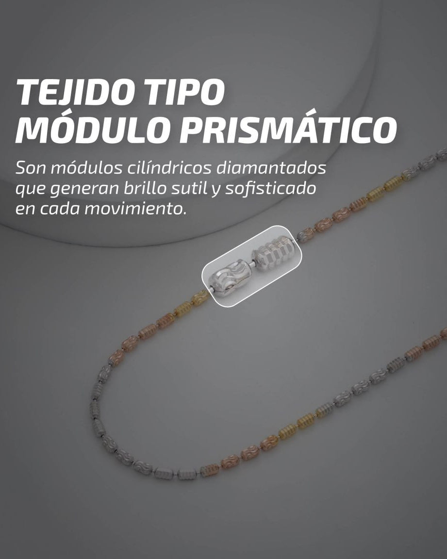 Cadena Barril Prismc Italiana 65 cm | Envío Gratis