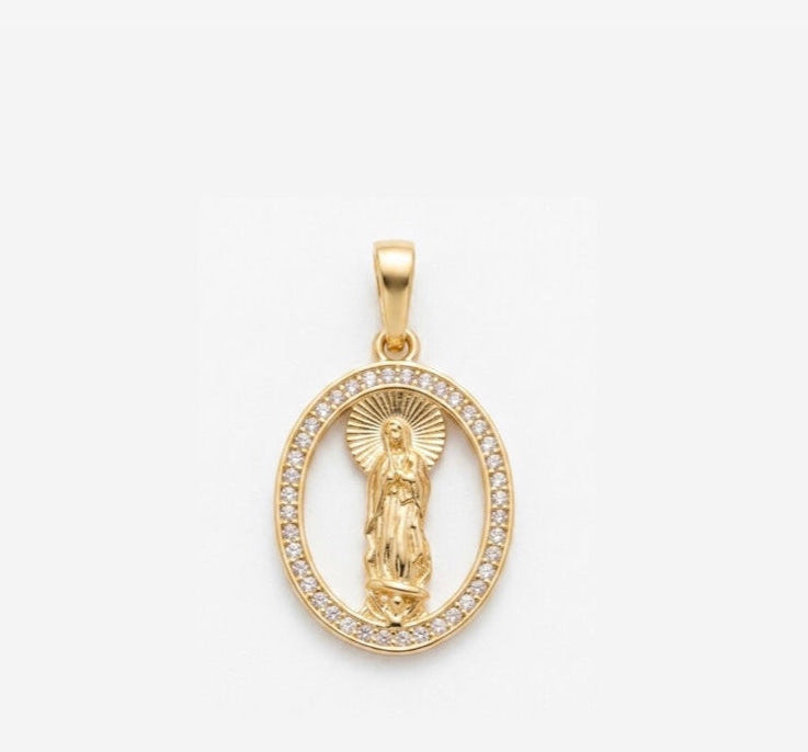 Dije Virgen Luz Celestial