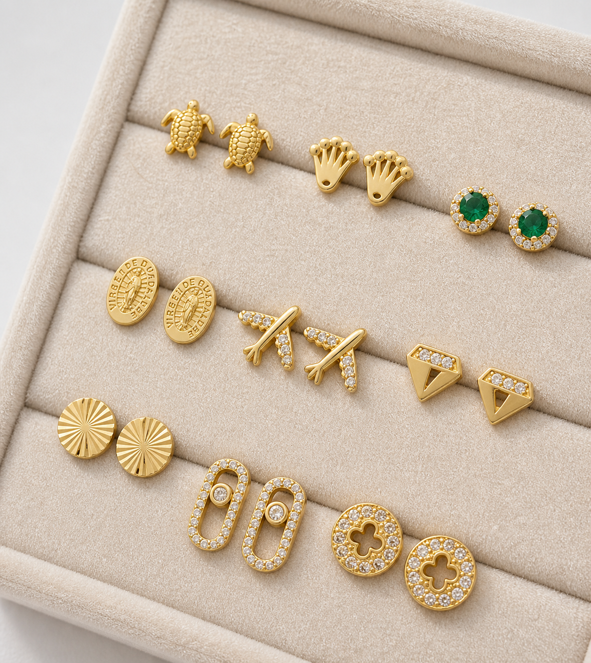 Aretes elegantes