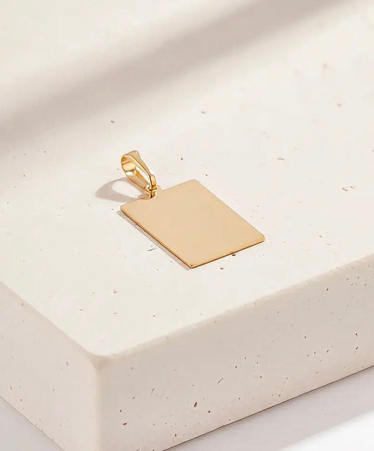 Dije Placa Perzonalizable