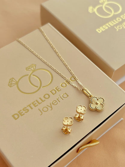 Conjunto Clover Diamantado