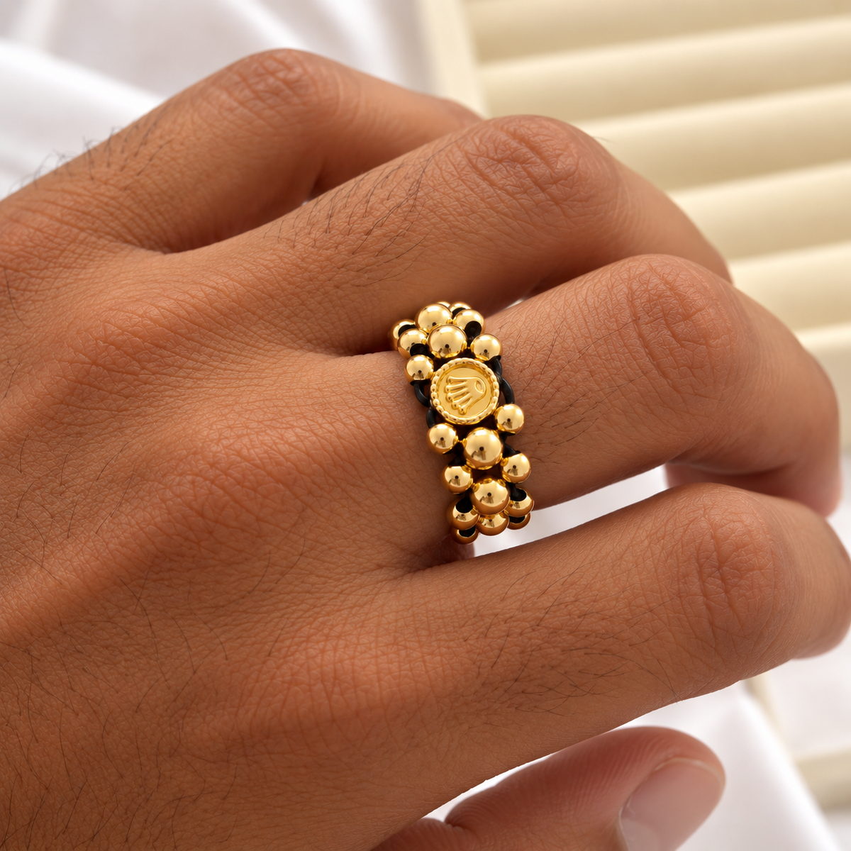 Anillo Rolex Triple Carril | Ajustable