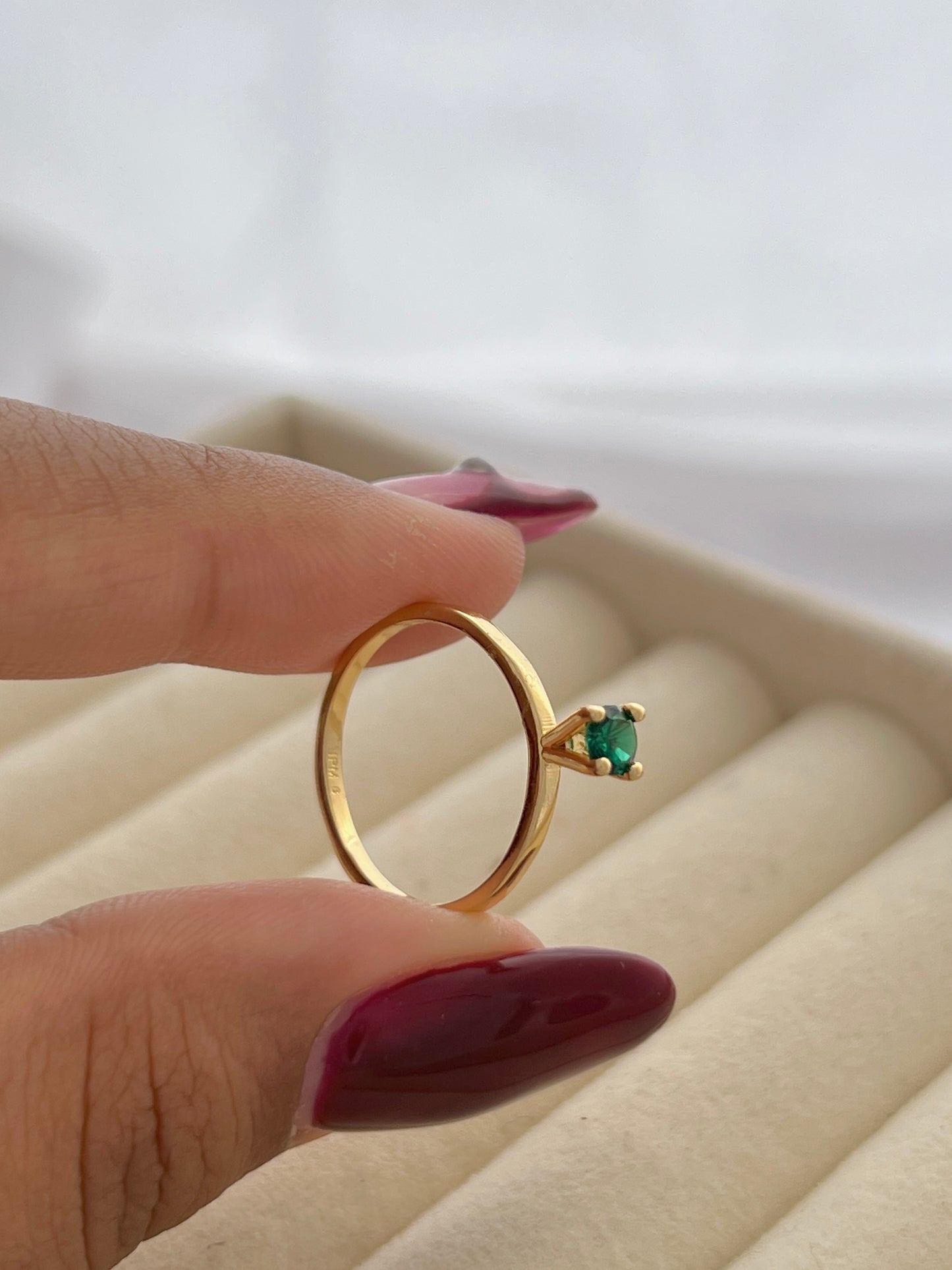 Anillo Elia Verde