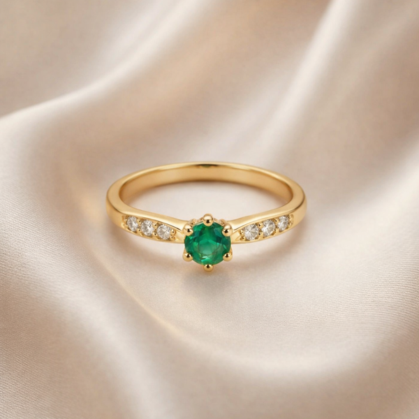 Anillo Aurelia Smerald