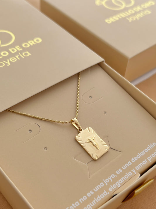 Set Cristo Gold Italy | Envío gratis