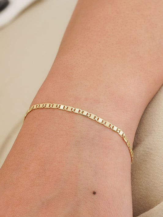 Pulsera Escalera Plana | 18 Cms