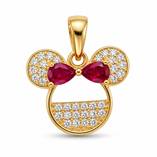 Dije Minnie Cristal