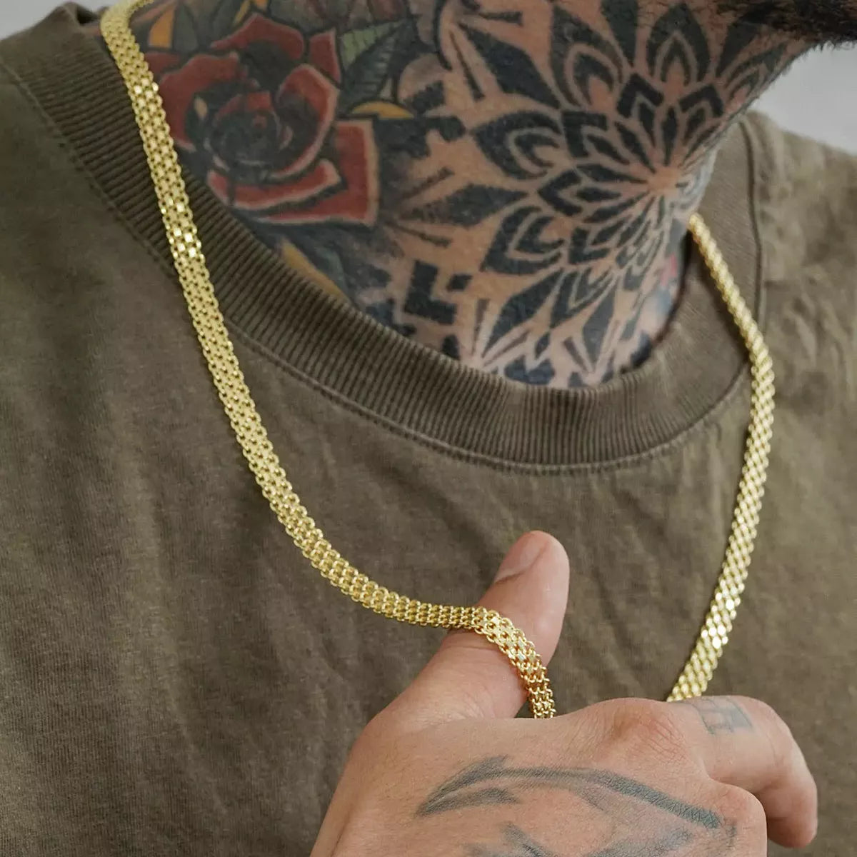 Cadena Chinesca Doble Carril 65 Cm | Envío Gratis