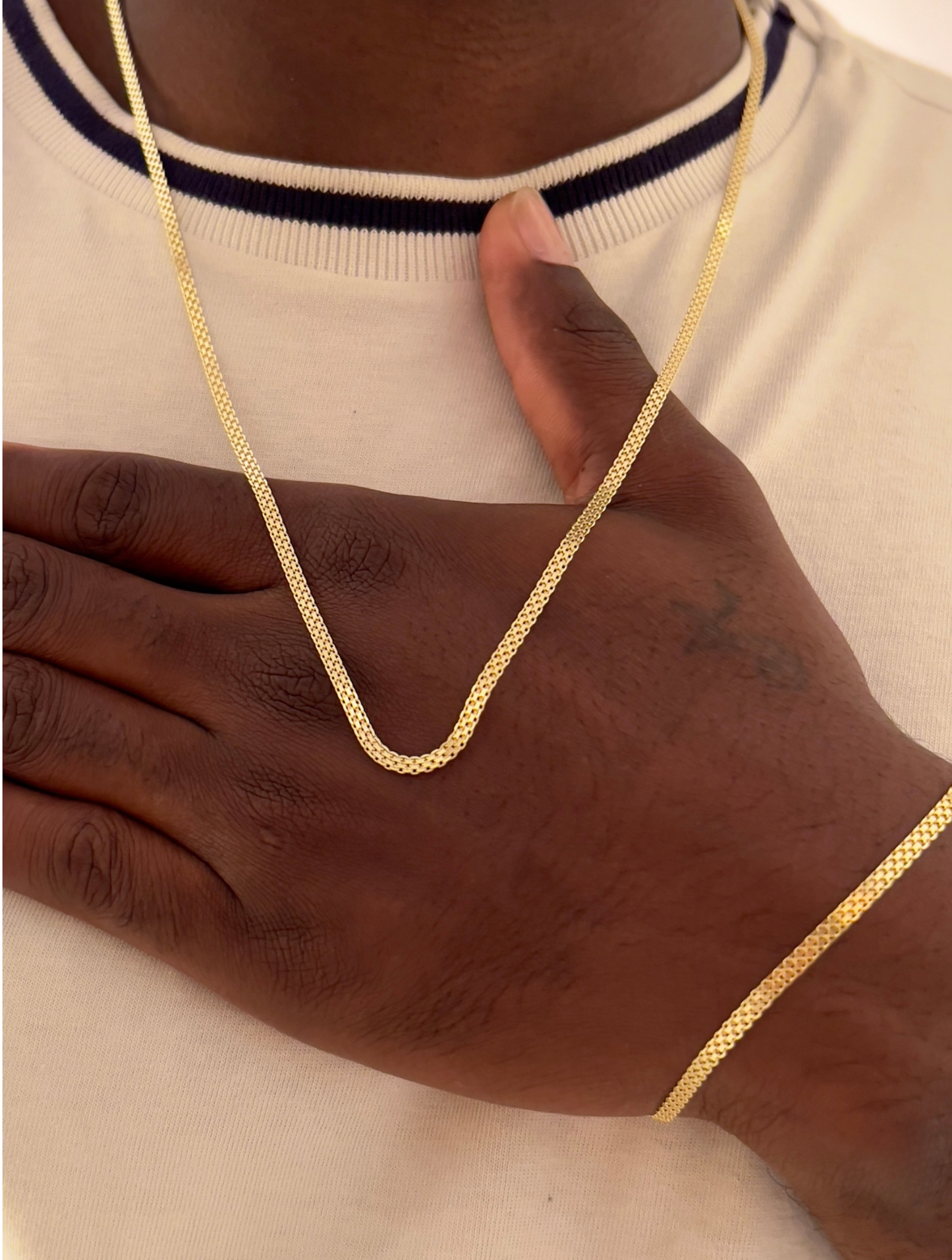 Cadena + Pulsera Chinesca Italiana | Envío Gratis