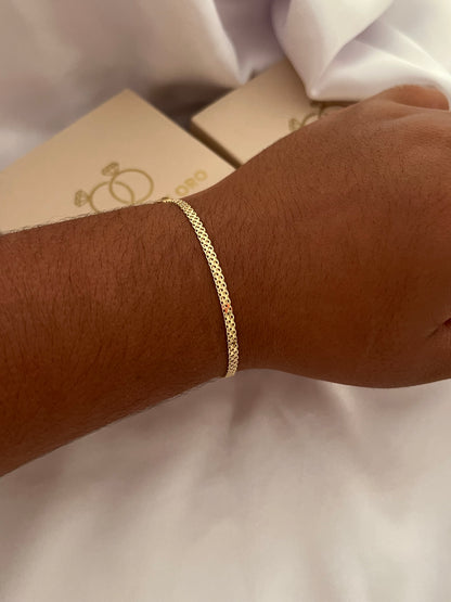 Pulsera Tejido Chino Italiana | 16 Cms