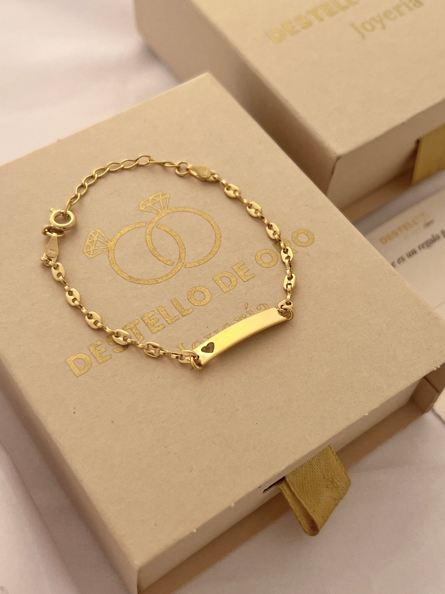 Pulsera Placa Gucci Baby