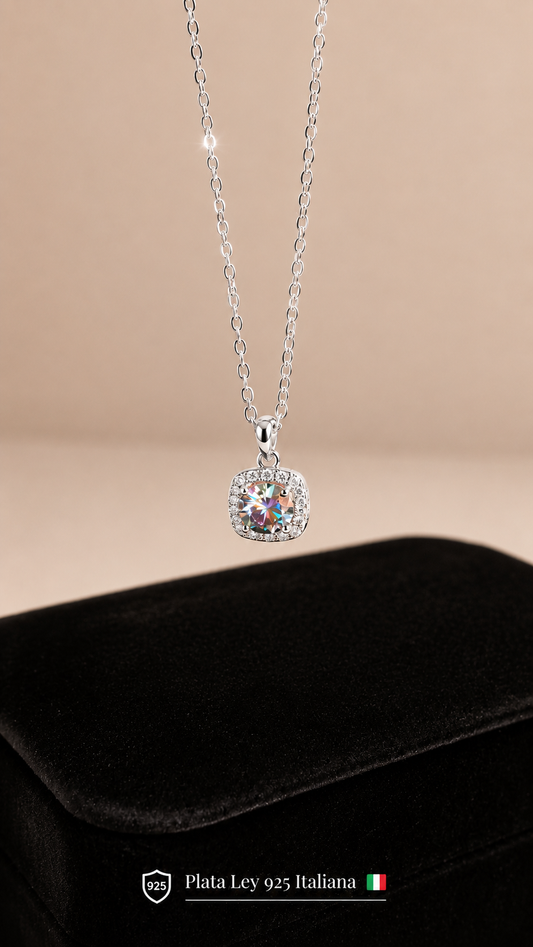 Set Gold Moissanite | Plata Ley 925 Italiana 🇮🇹