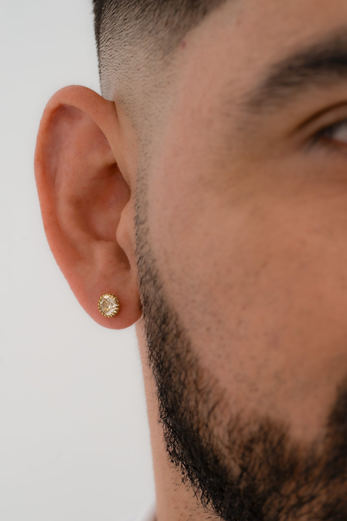 Aretes Cristal Redondos