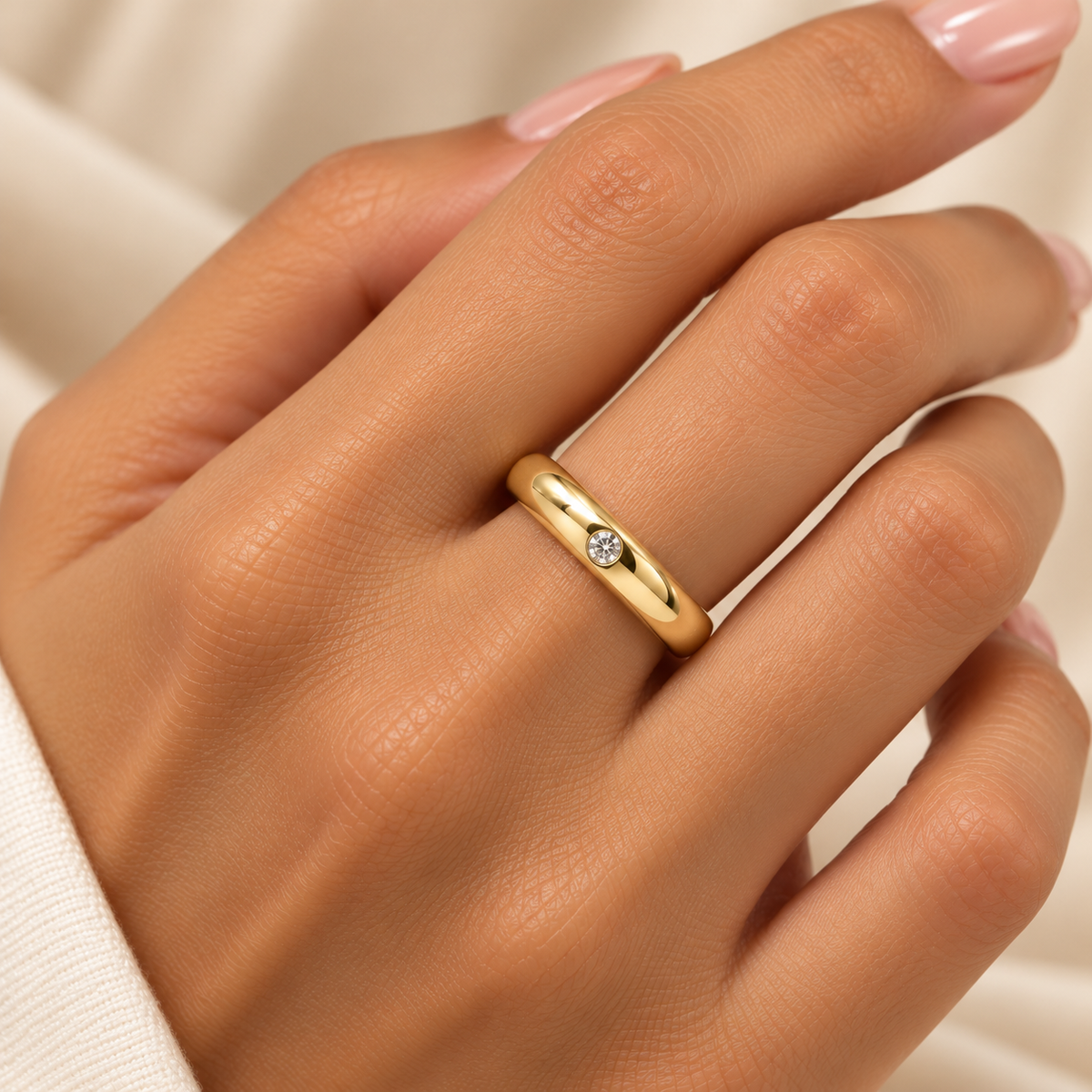 Anillo Solitario Esencia