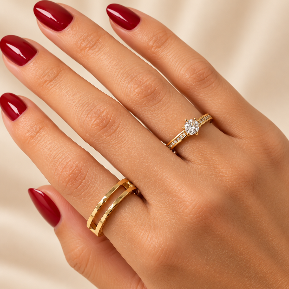 Anillo 2 en 1 Bvlgari | Envío & Regalo Gratis