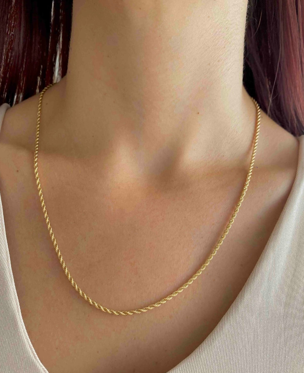 Cadena Tejido Lazo | 50 cm