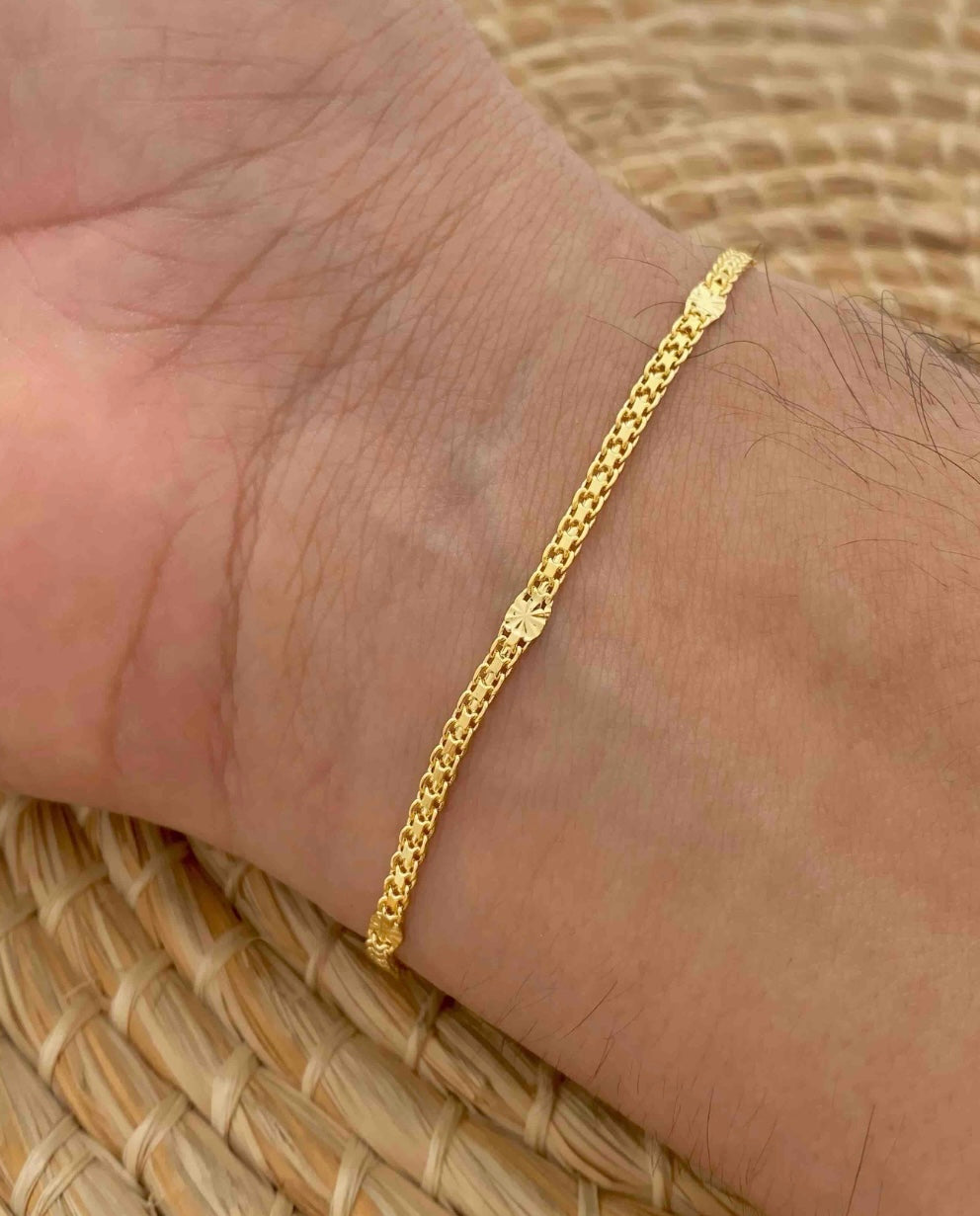 Pulsera Chinesca Con Destello | 18 Cm