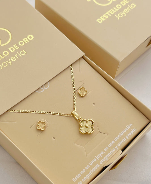 Conjunto Clover Diamantado