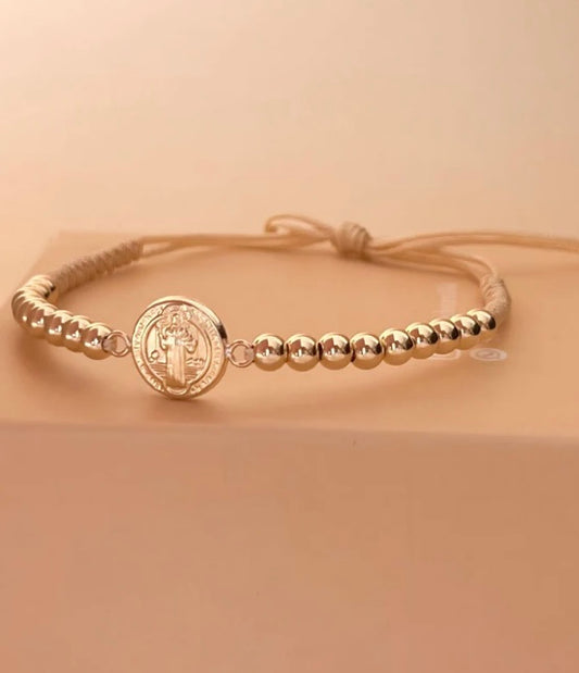 PULSERA PREMIUM BEIGE SAN BENITO PROTECTOR