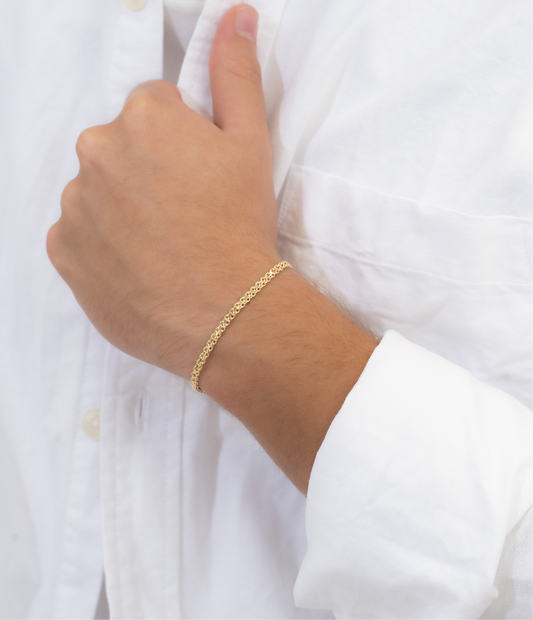 Pulsera Tejido Chino Mediana Hombre