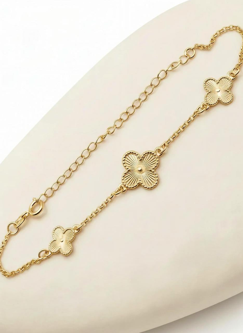 Pulsera Van Cleef Con Destellos | 17 Cm