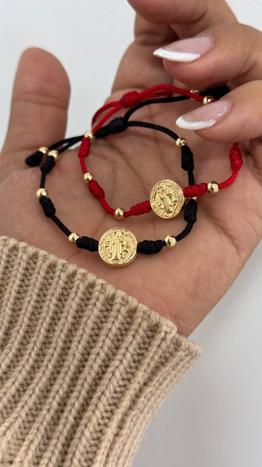 Dúo Pulseras 7 Nudos San Benito