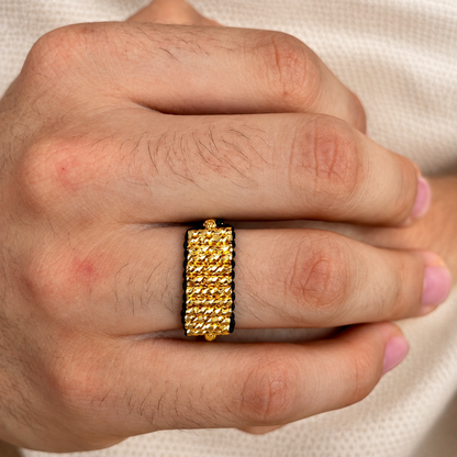 Colección  Anillos Tejidos 18K