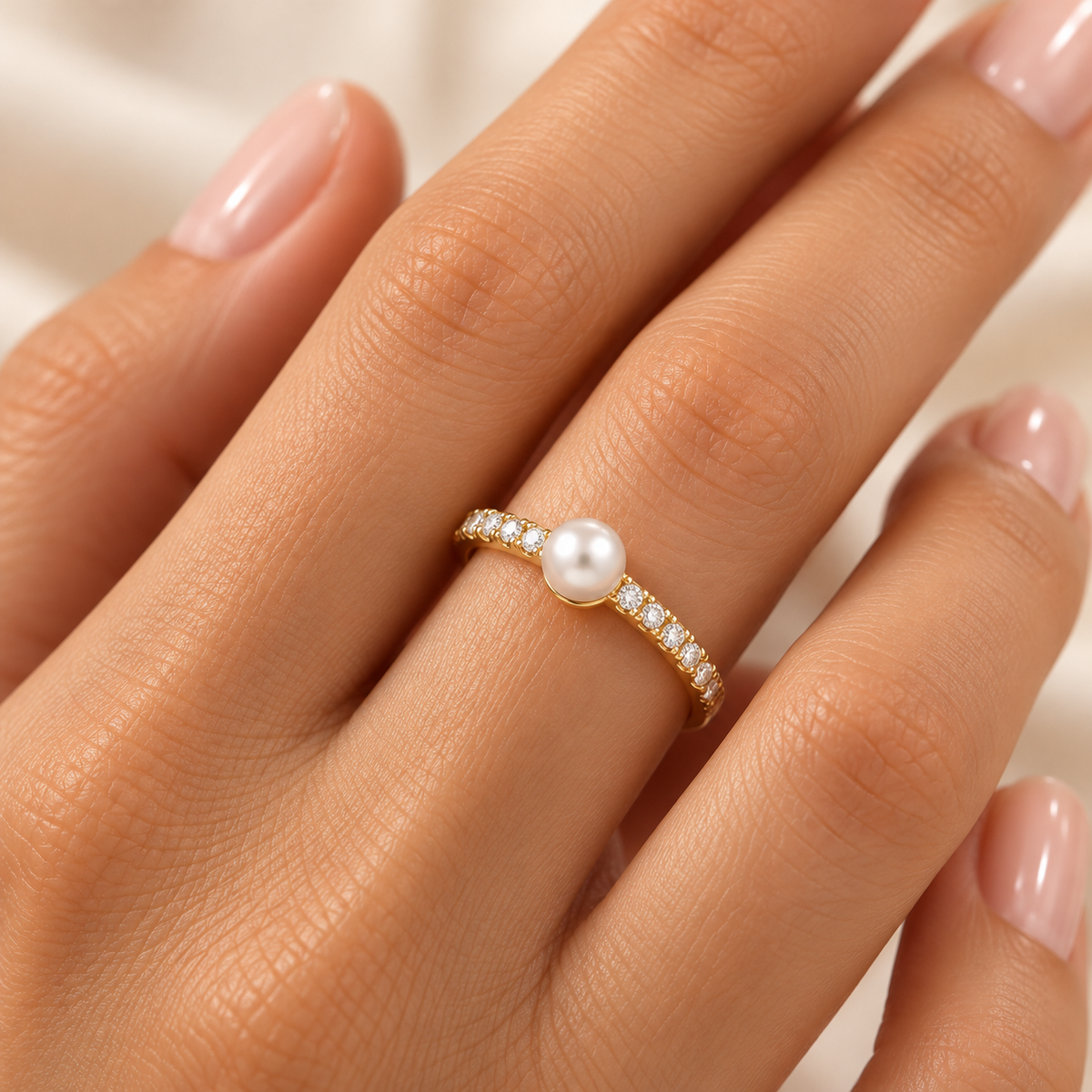 Anillo Perla