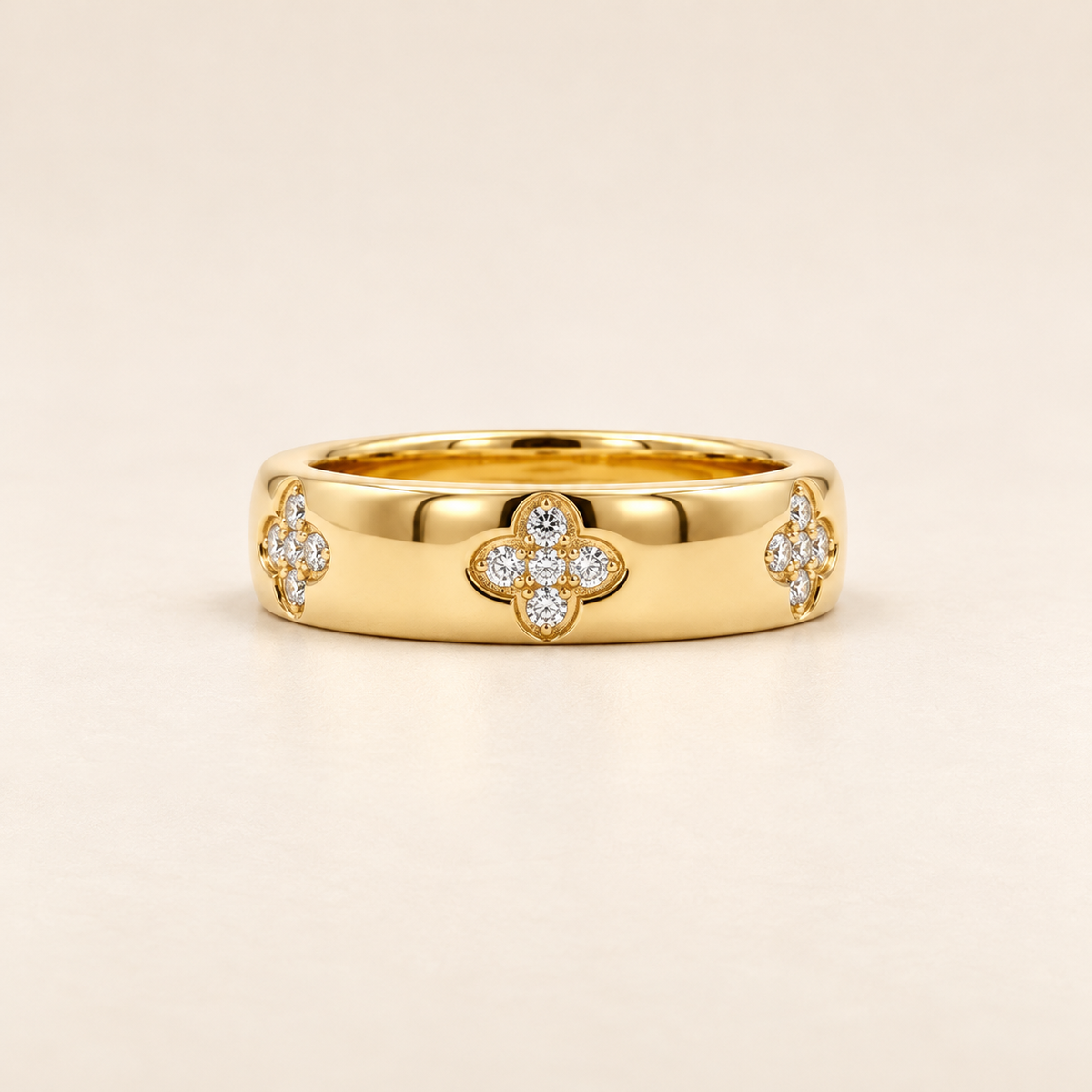 Anillo Clover Luxe