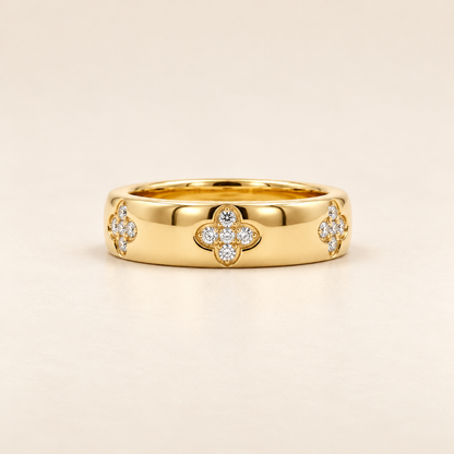 Anillo Clover Luxe