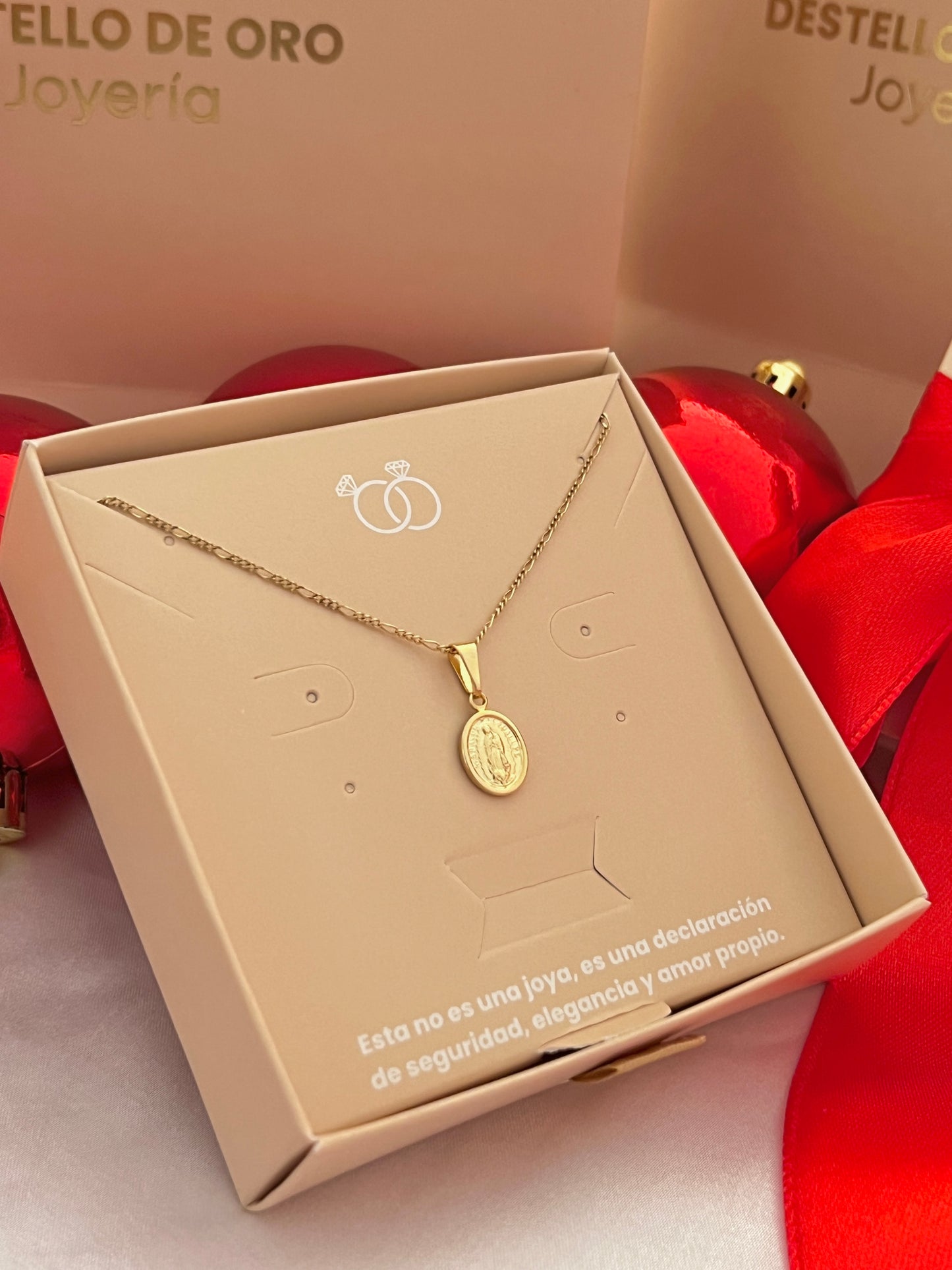 Set Medallita De Guadalupe