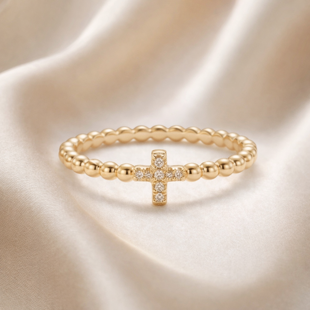Anillo Cruz Divina