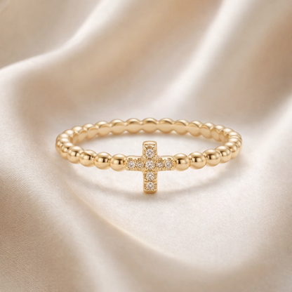 Anillo Cruz Divina