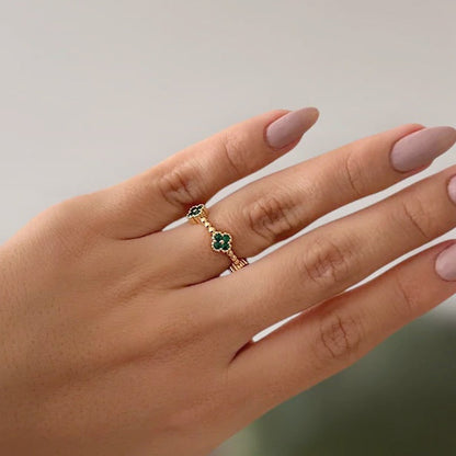 Anillo Trébol Imperial | Ajustable